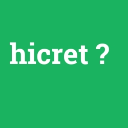 hicret