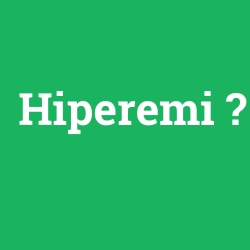 Hiperemi