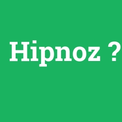 Hipnoz