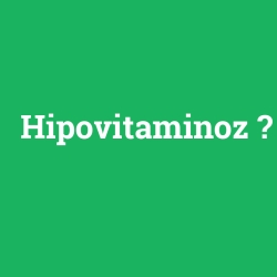 Hipovitaminoz
