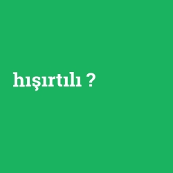hışırtılı foto galeri