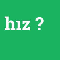 hız