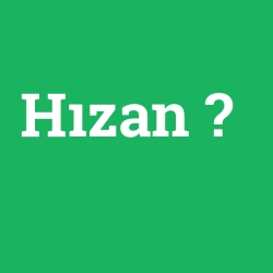 Hızan