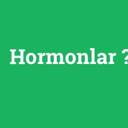 Hormonlar