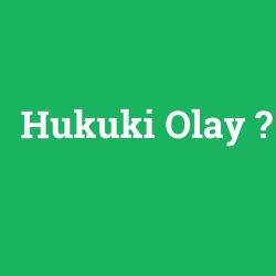 Hukuki Olay foto galeri