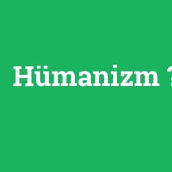 Hümanizm