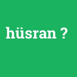 hüsran