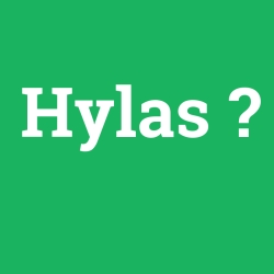 Hylas foto galeri