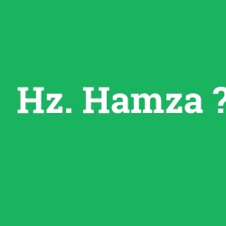 Hz. Hamza