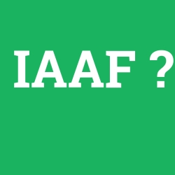 IAAF