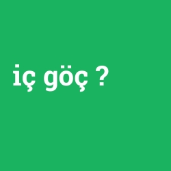 iç göç