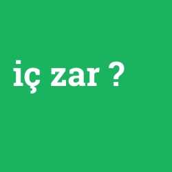 iç zar