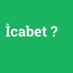 İcabet foto galeri
