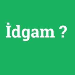 İdgam
