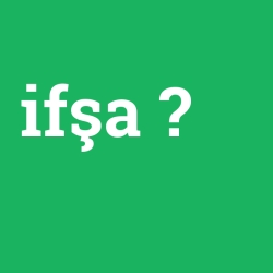 ifşa