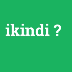 ikindi