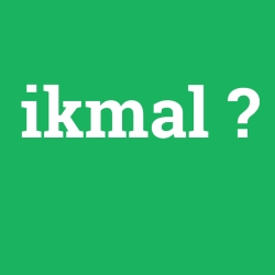 ikmal