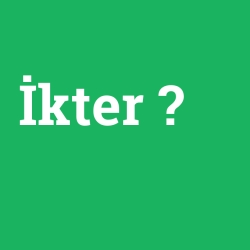 İkter