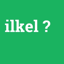 ilkel