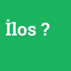 İlos