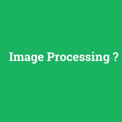 Image Processing