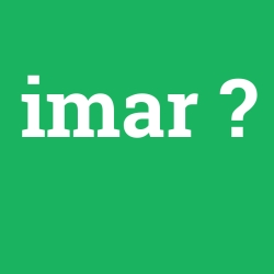 imar