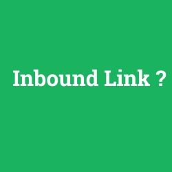 Inbound Link
