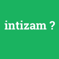 intizam