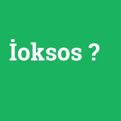 İoksos