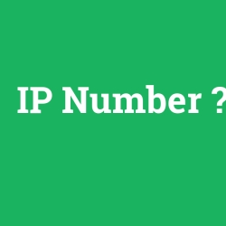 IP Number