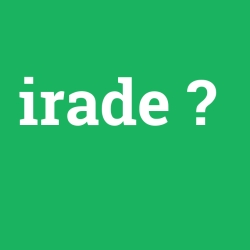 irade
