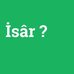 İsâr