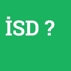 İSD