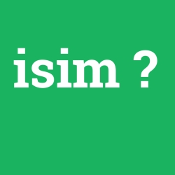 isim