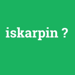 iskarpin