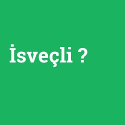 İsveçli foto galeri
