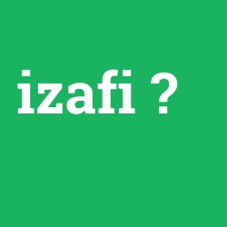 izafi