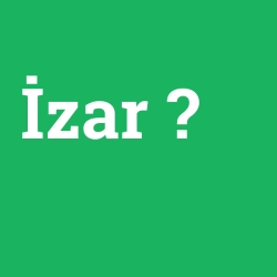İzar foto galeri
