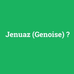 Jenuaz (Genoise) foto galeri