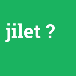jilet foto galeri