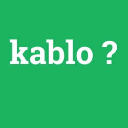 kablo