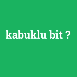 kabuklu bit