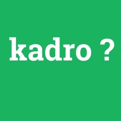 kadro