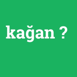 kağan