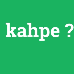 kahpe