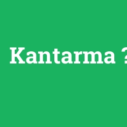 Kantarma foto galeri