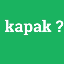 kapak
