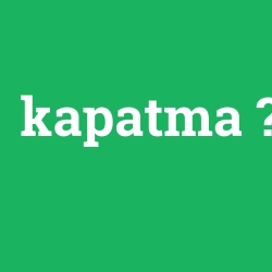 kapatma