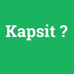 Kapsit