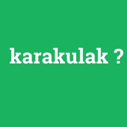 karakulak